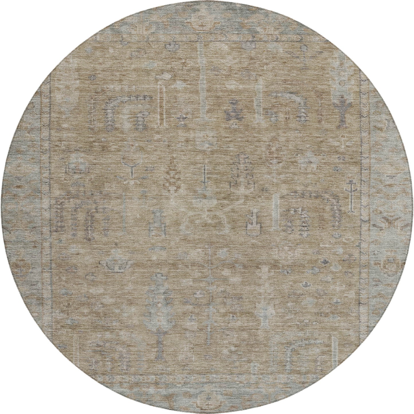 Machine Made Solace SL11 Tan - Dalyn Rugs