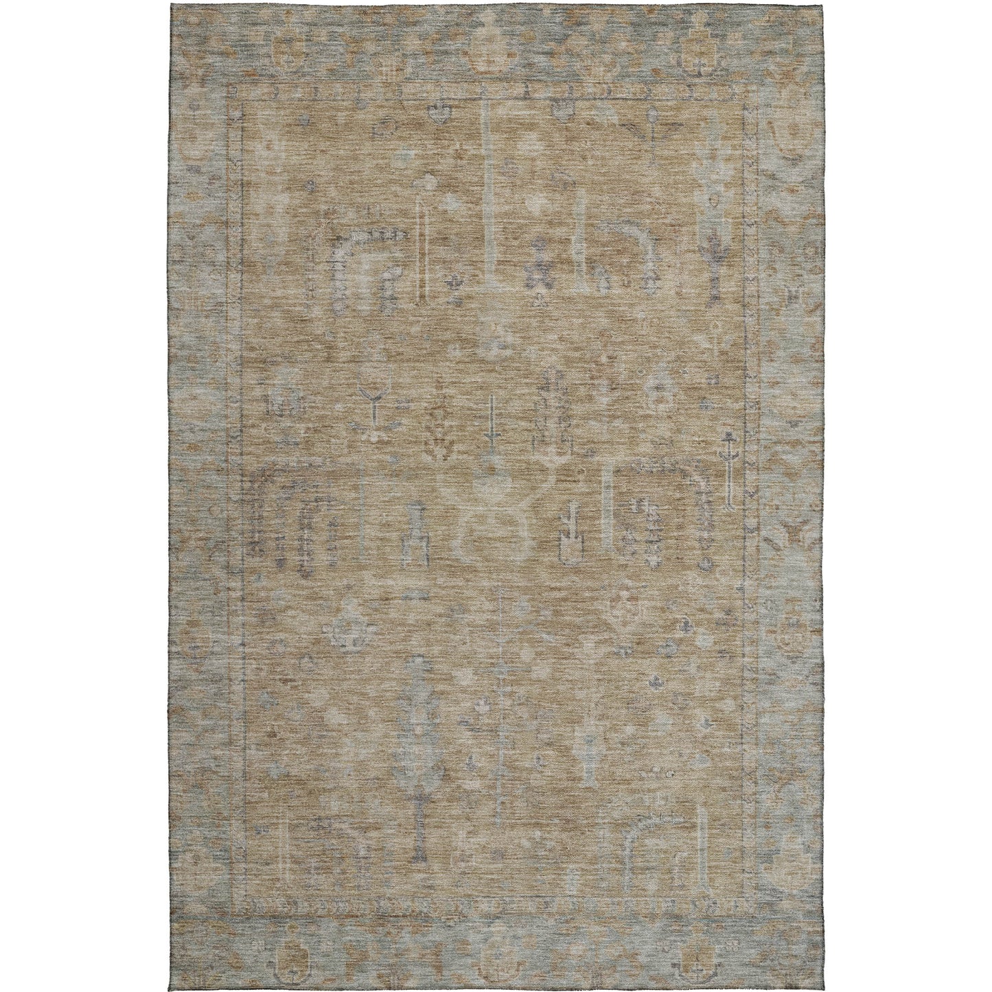 Machine Made Solace SL11 Tan - Dalyn Rugs