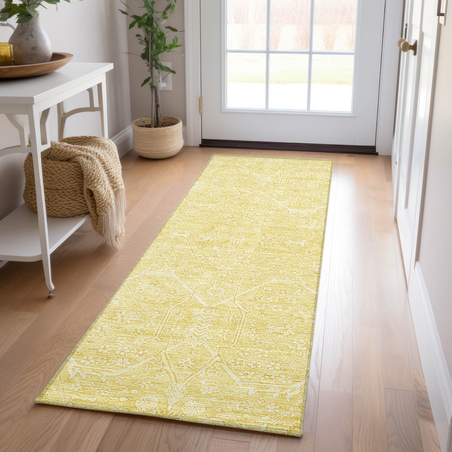 Machine Made Solace SL12 Yellow - Dalyn Rugs