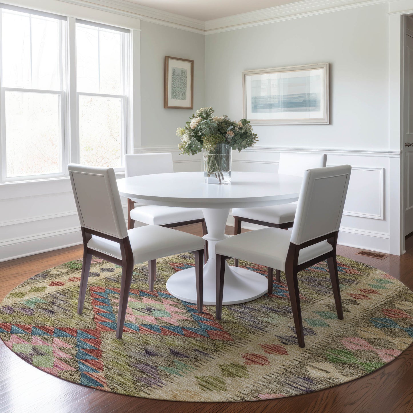 Machine Made Solace SL13 Green - Dalyn Rugs