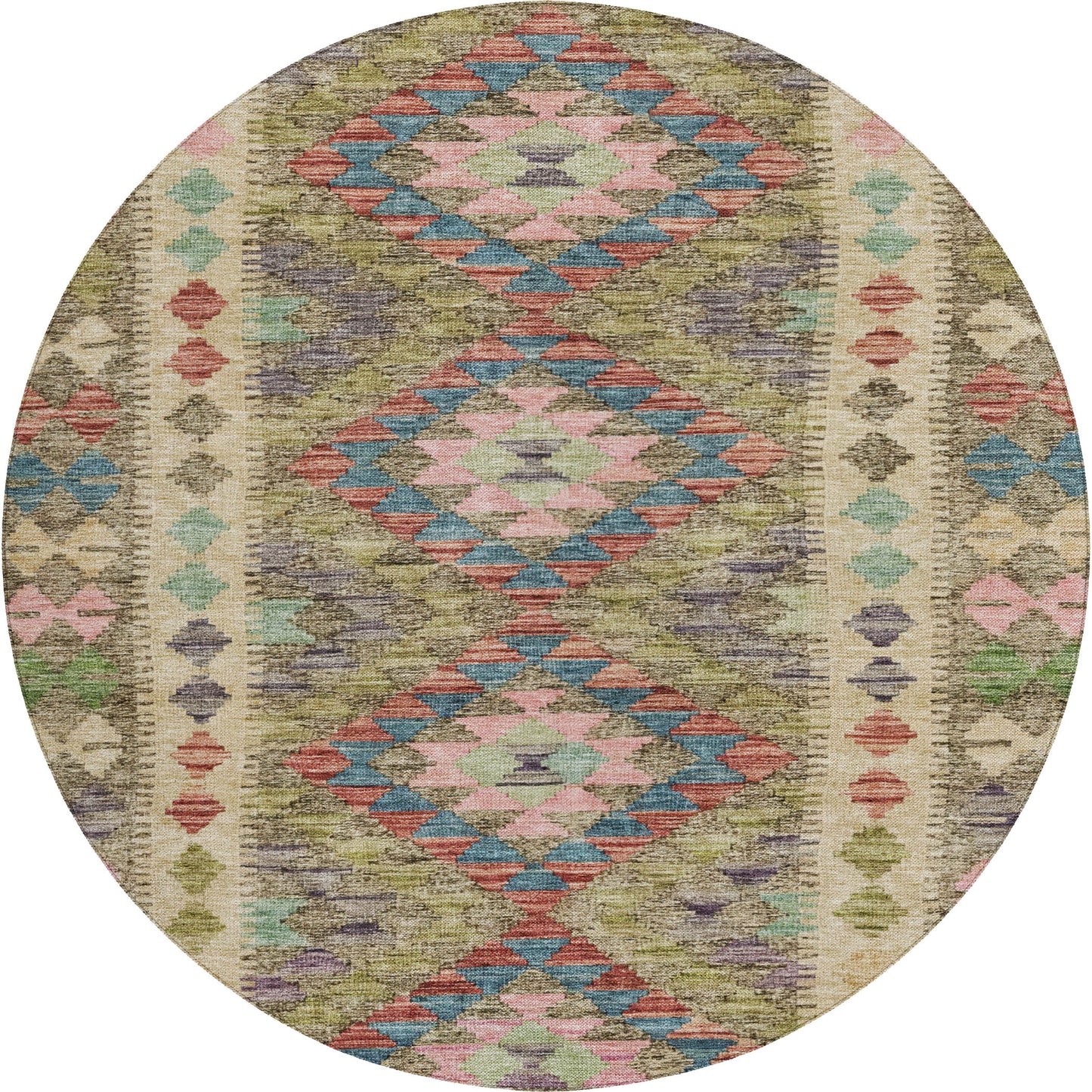 Machine Made Solace SL13 Green - Dalyn Rugs