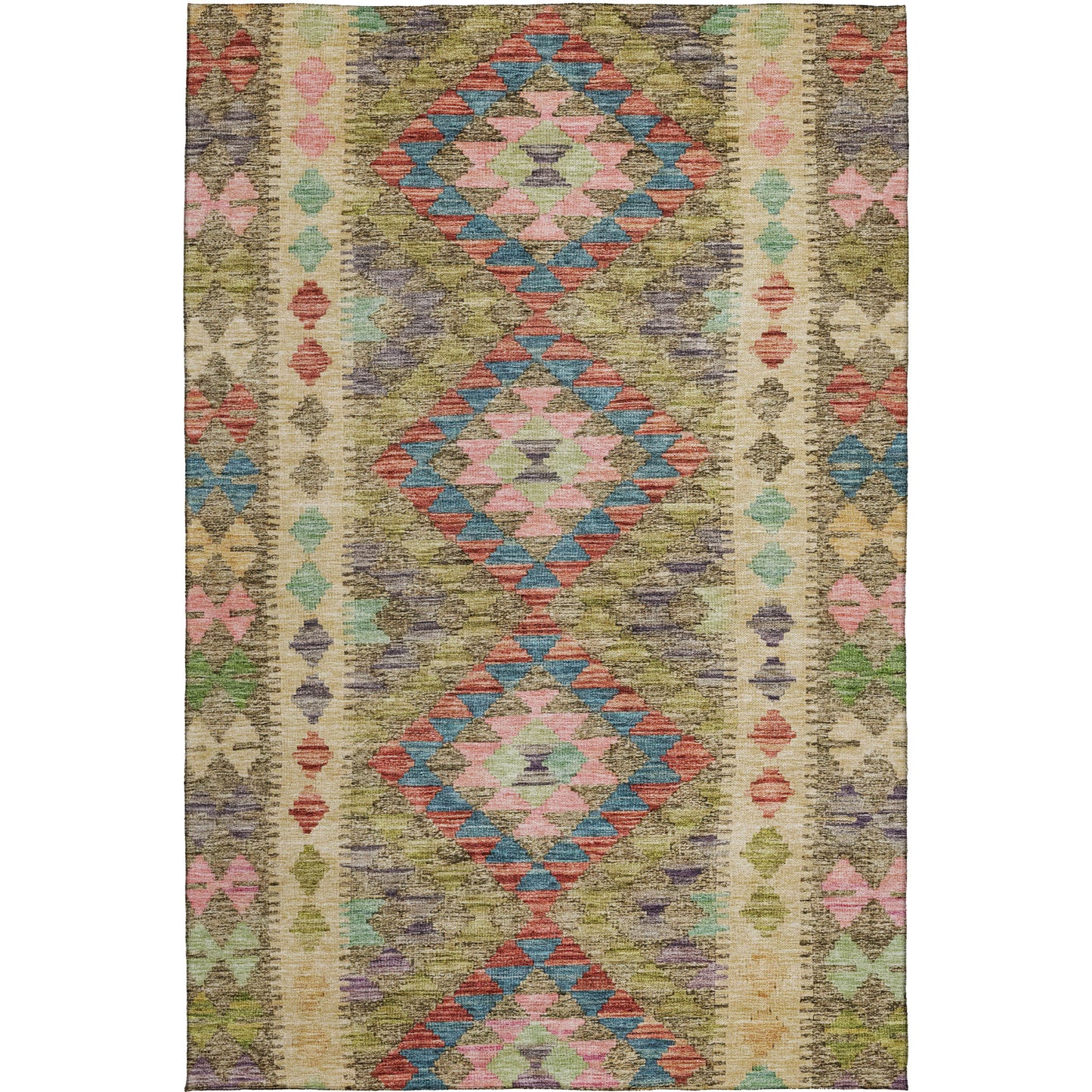 Machine Made Solace SL13 Green - Dalyn Rugs