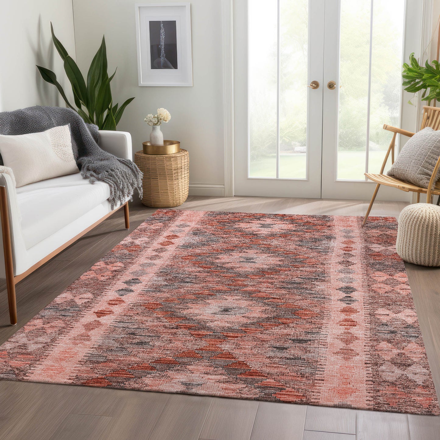 Machine Made Solace SL13 Terracotta - Dalyn Rugs