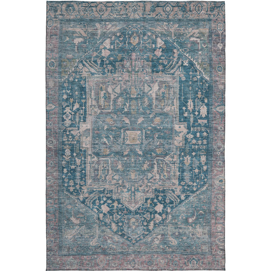 Machine Made Solace SL14 Blue - Dalyn Rugs