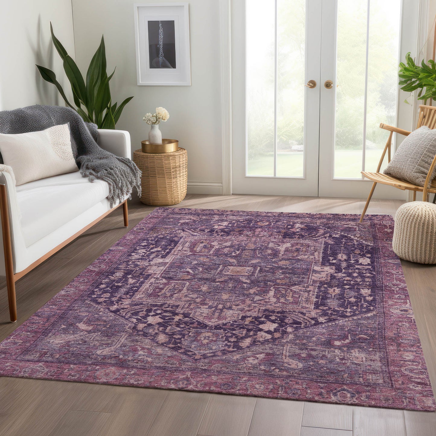 Machine Made Solace SL14 Eggplant - Dalyn Rugs