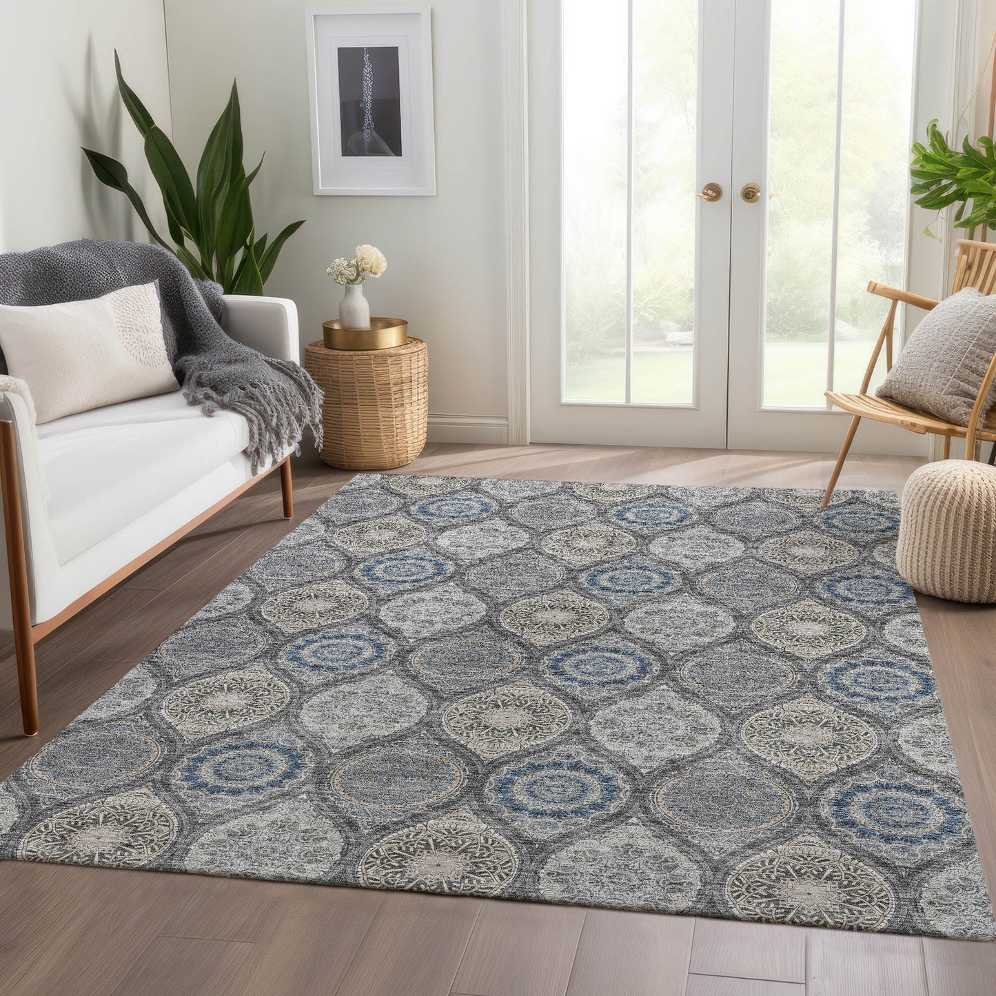 Machine Made Solace SL1 Gray - Dalyn Rugs