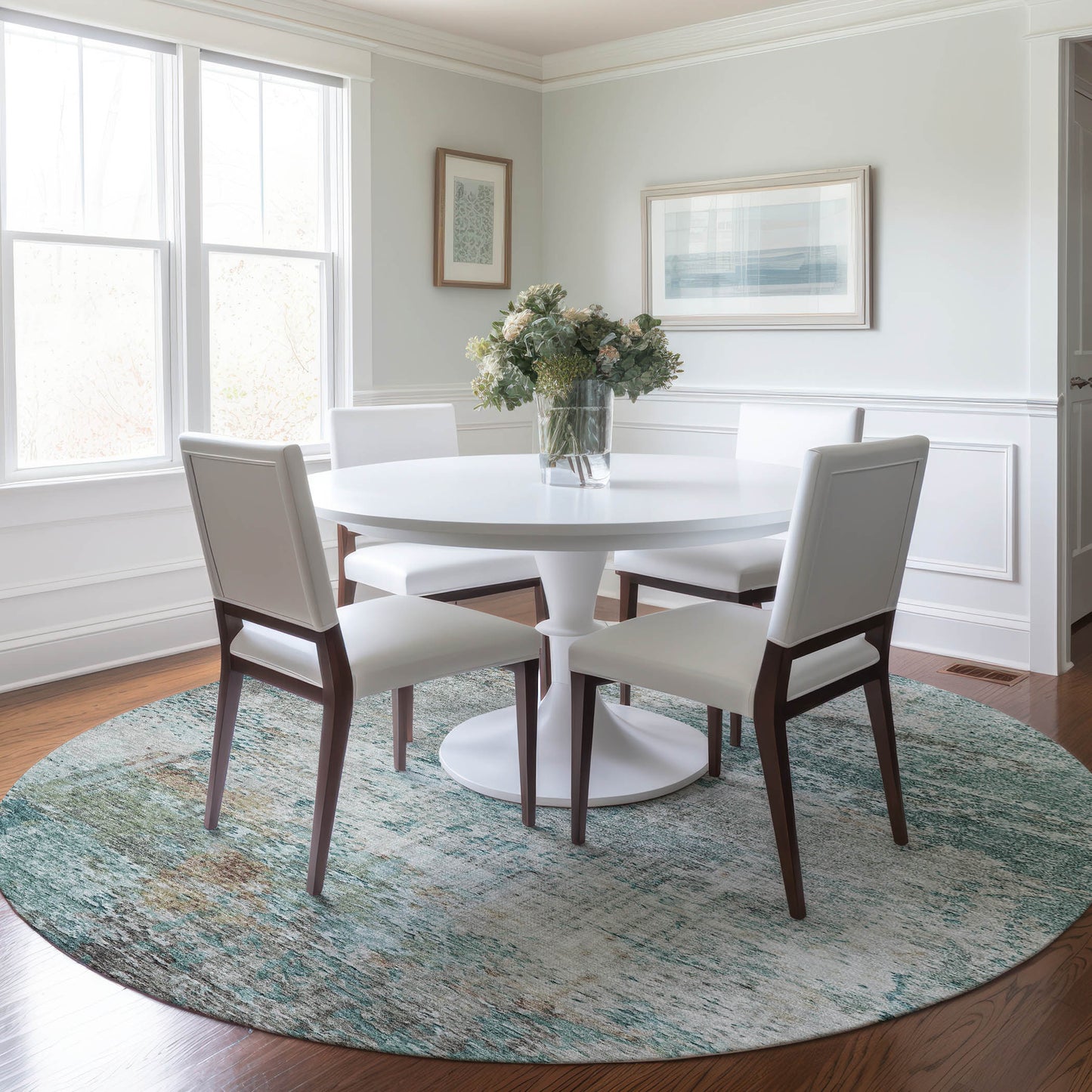 Machine Made Solace SL5 Teal - Dalyn Rugs
