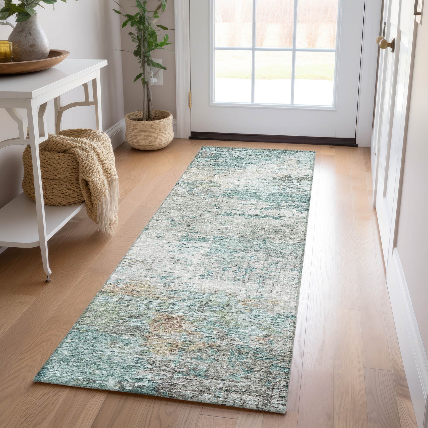 Machine Made Solace SL5 Teal - Dalyn Rugs