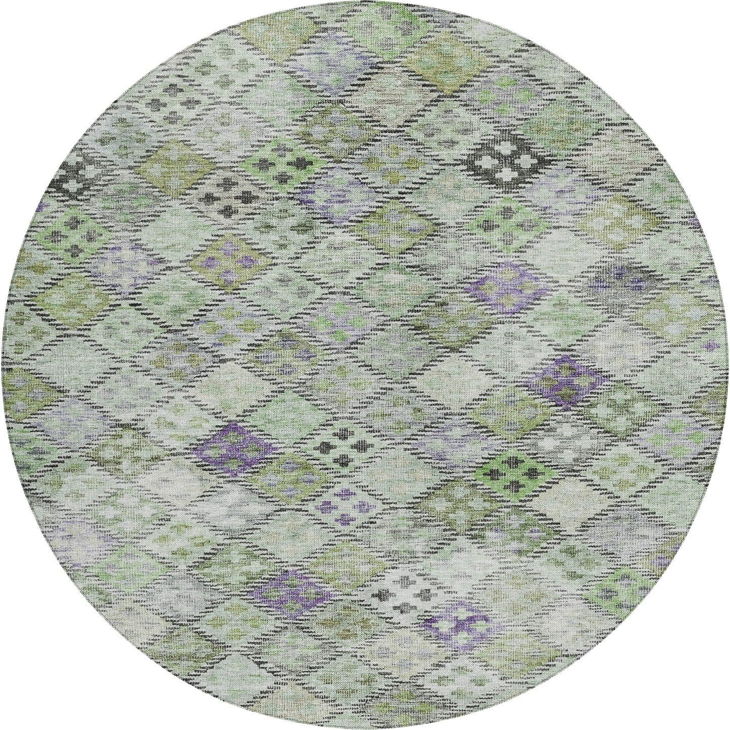 Machine Made Solace SL6 Green - Dalyn Rugs