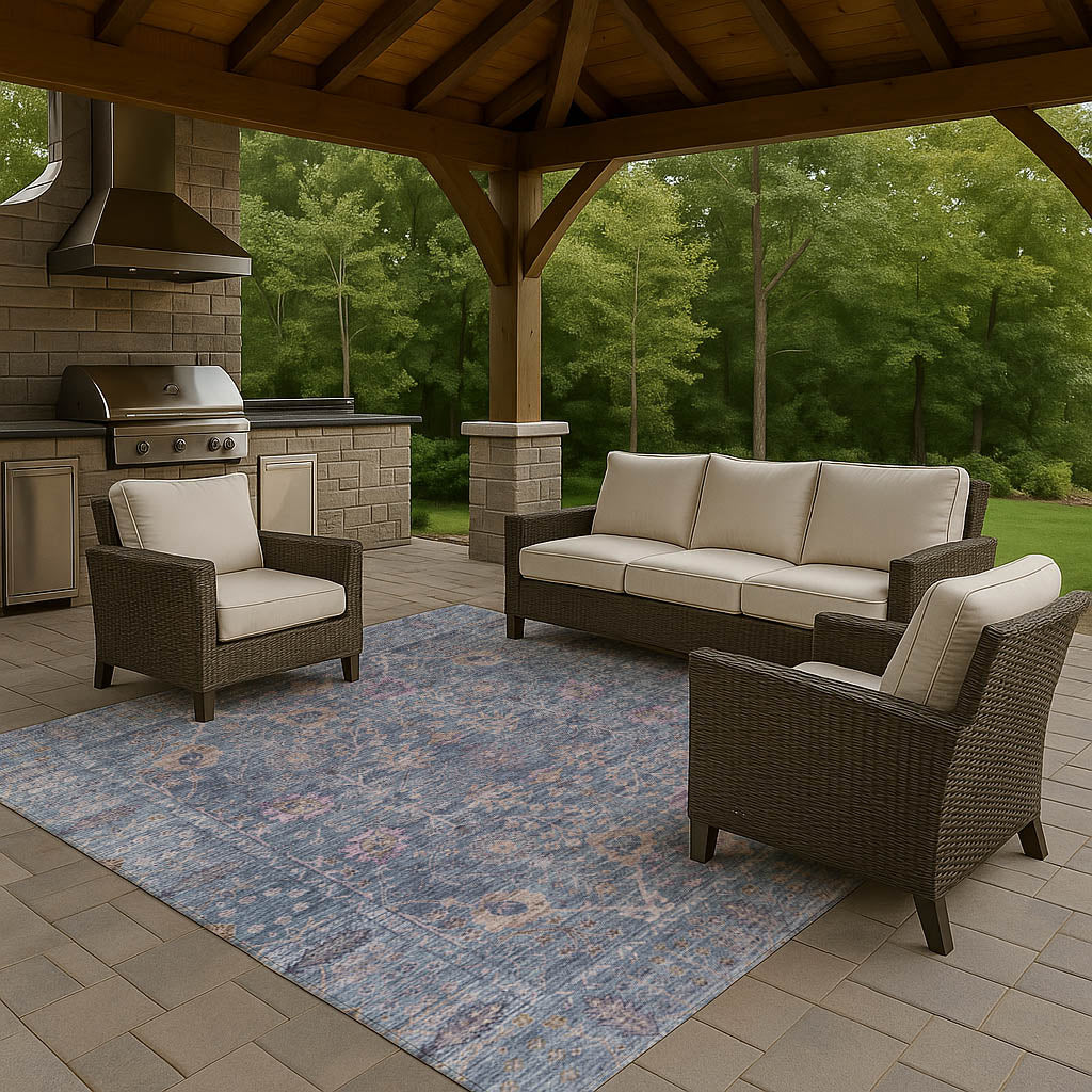 Machine Made Solace SL9 Denim - Dalyn Rugs