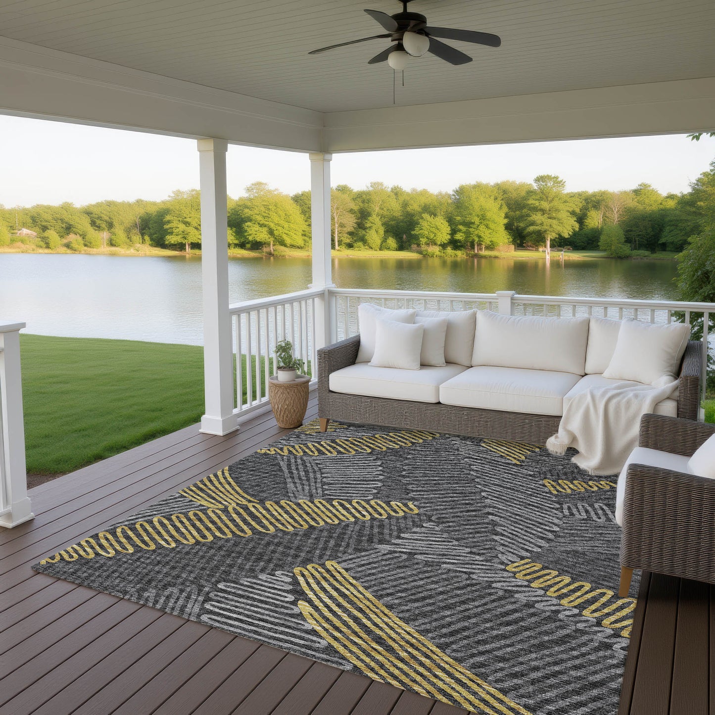 Machine Made Sedona SN11 Shadow - Dalyn Rugs