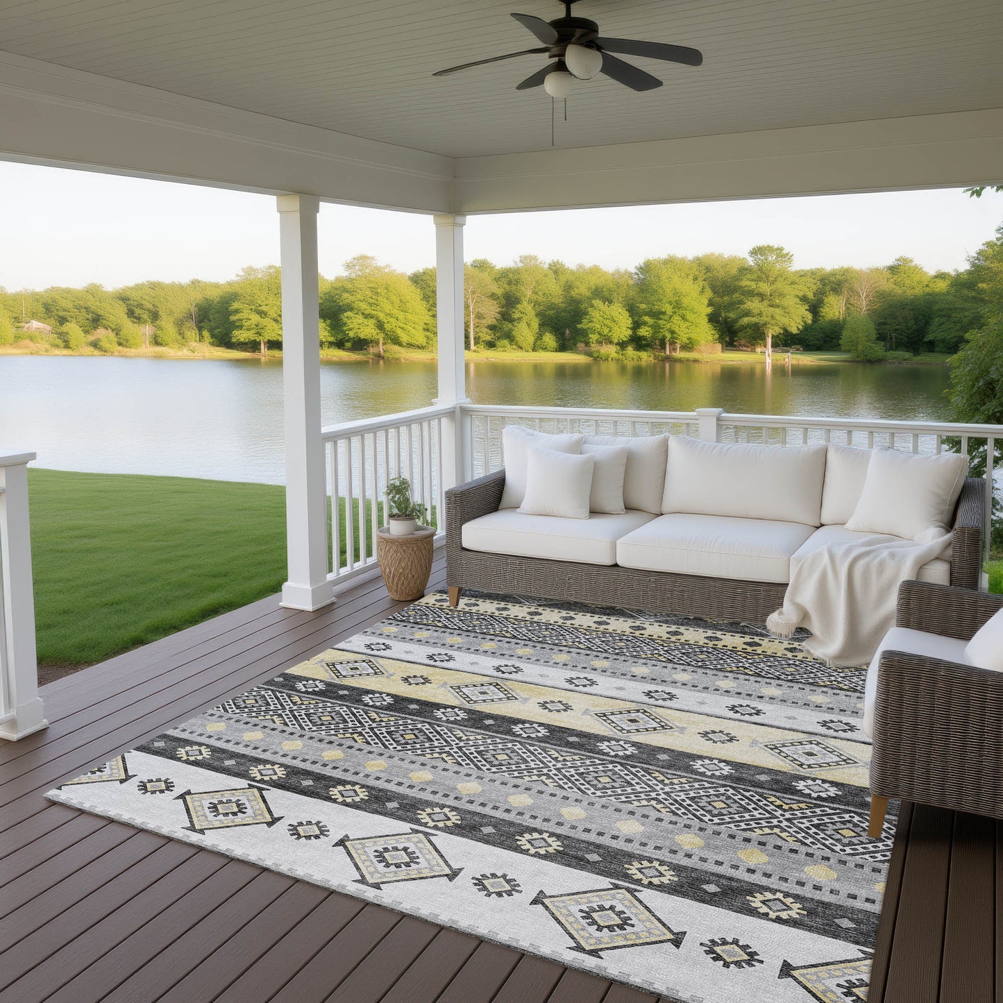 Machine Made Sedona SN12 Midnight - Dalyn Rugs