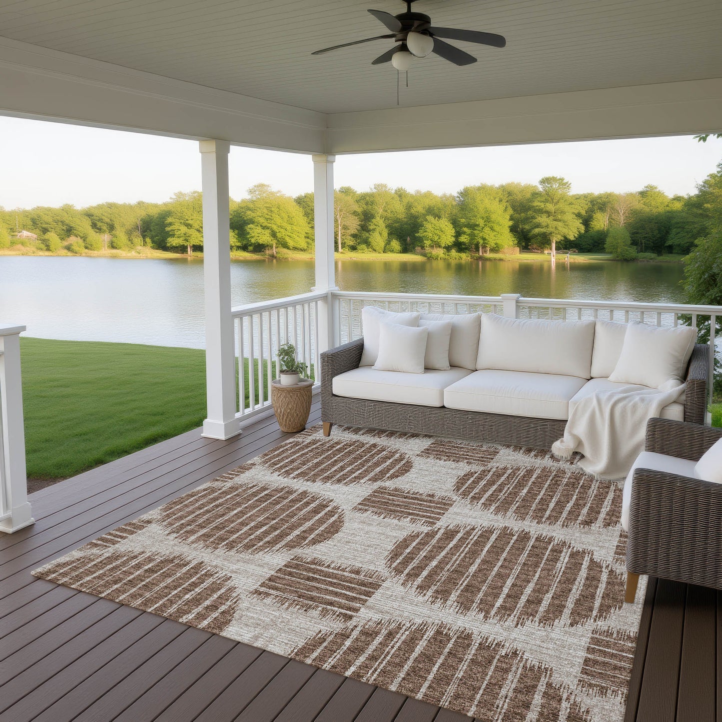 Machine Made Sedona SN13 Driftwood - Dalyn Rugs