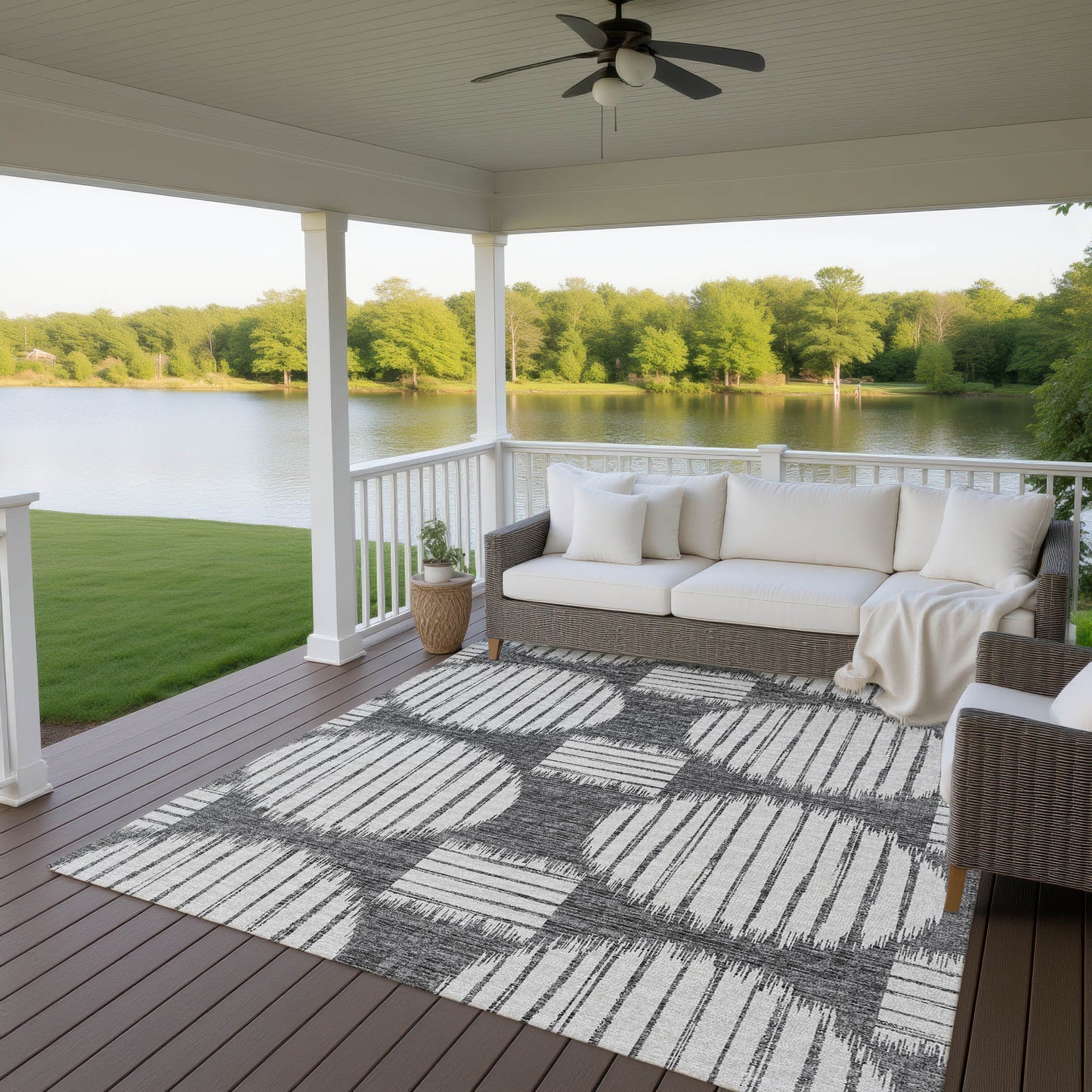 Machine Made Sedona SN13 Midnight - Dalyn Rugs