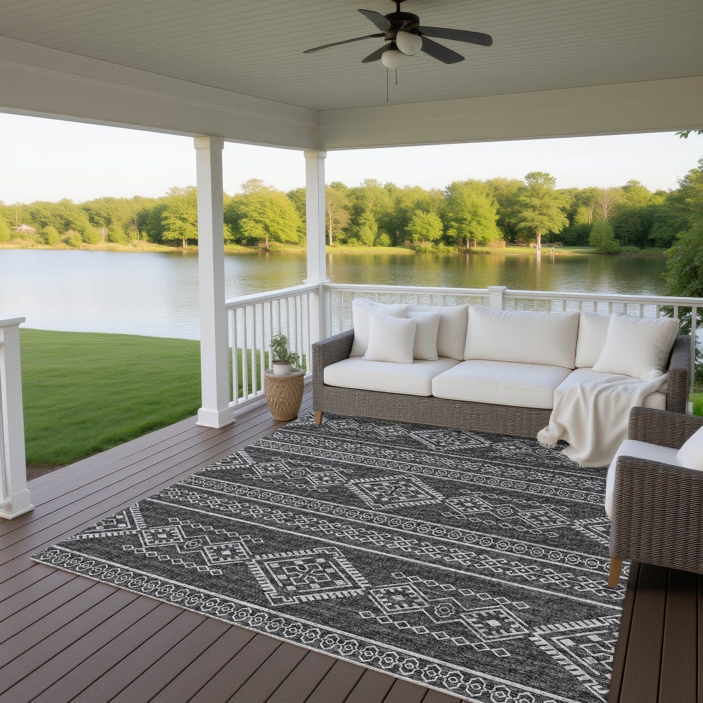 Machine Made Sedona SN14 Midnight - Dalyn Rugs