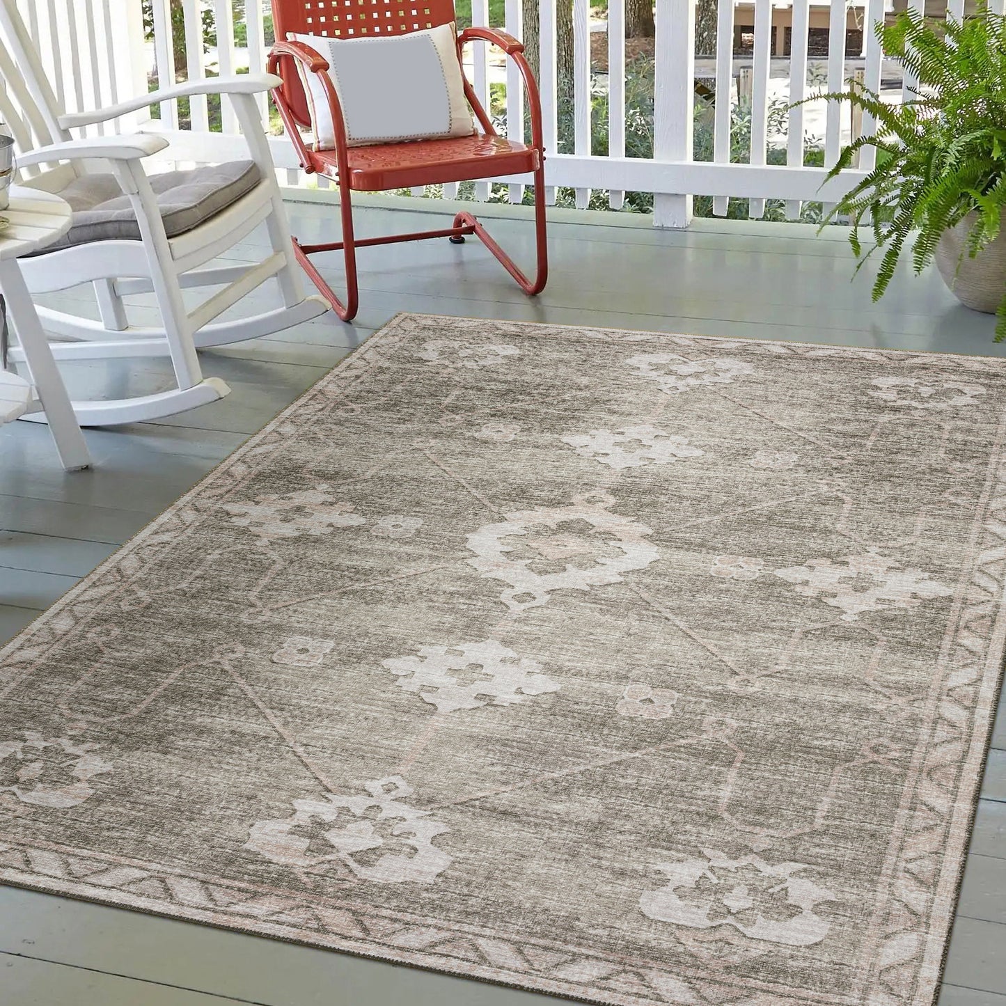 Machine Made Sedona SN16 Khaki - Dalyn Rugs