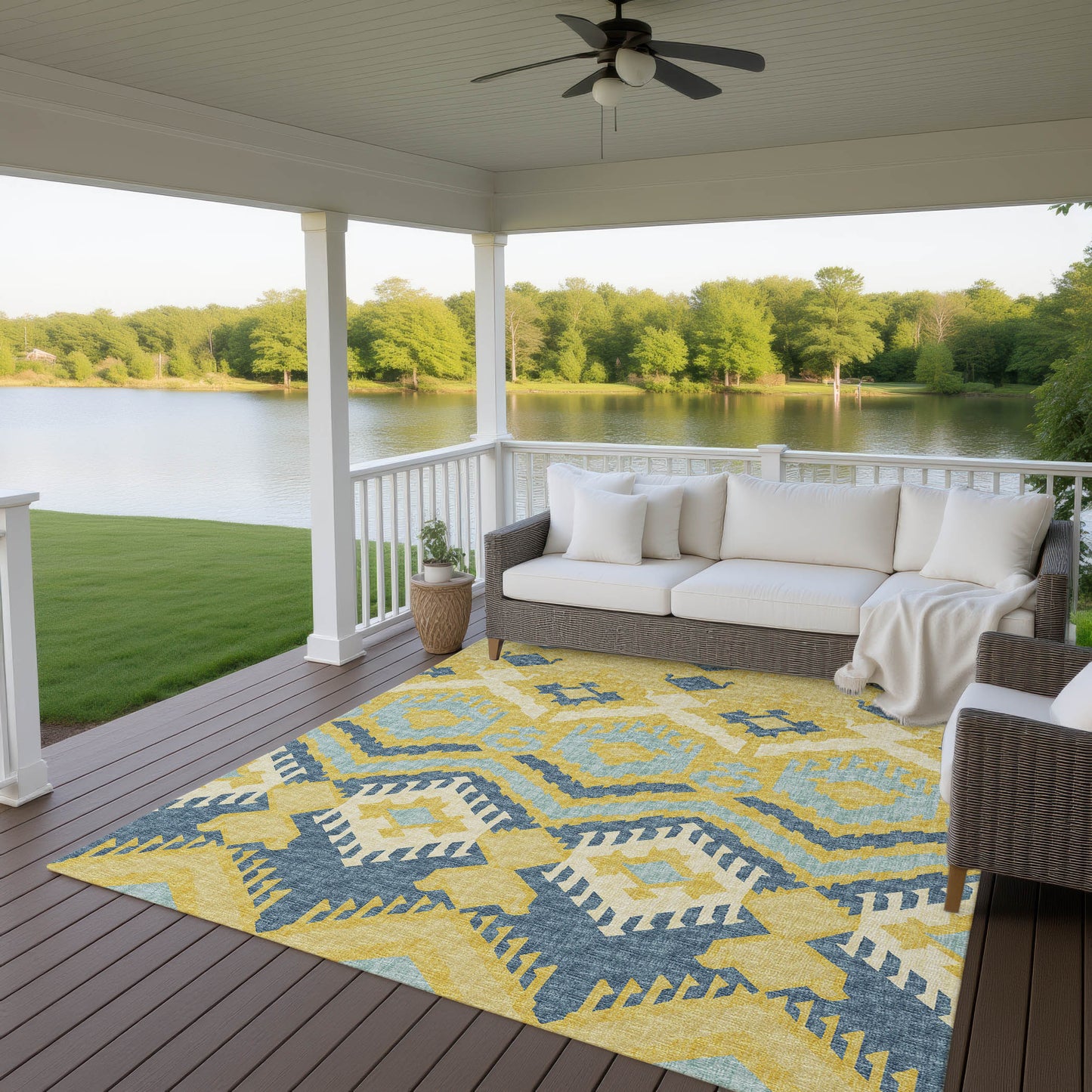 Machine Made Sedona SN2 Marigold - Dalyn Rugs