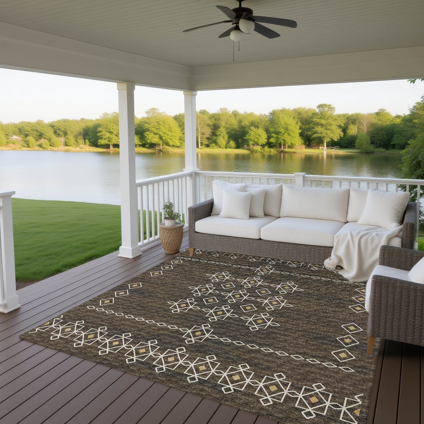 Machine Made Sedona SN3 Fudge - Dalyn Rugs