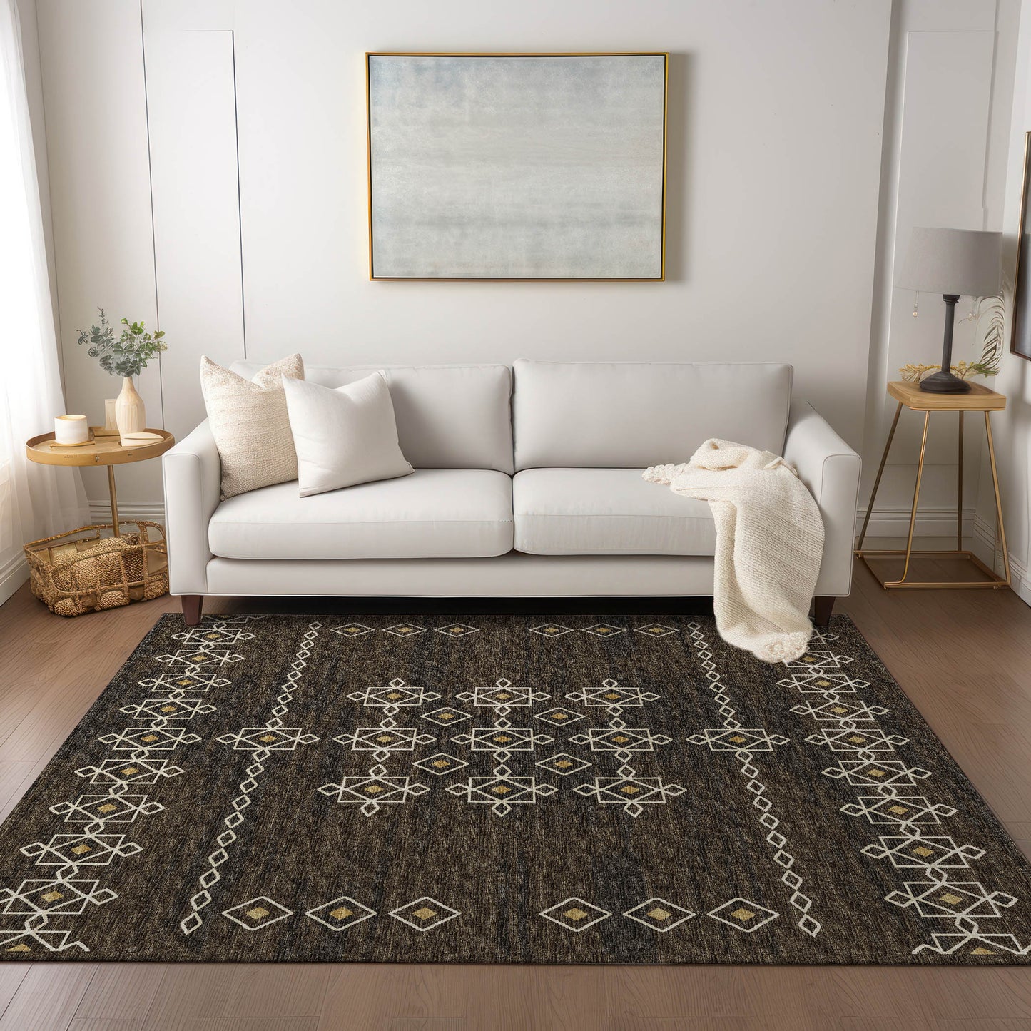 Machine Made Sedona SN3 Fudge - Dalyn Rugs