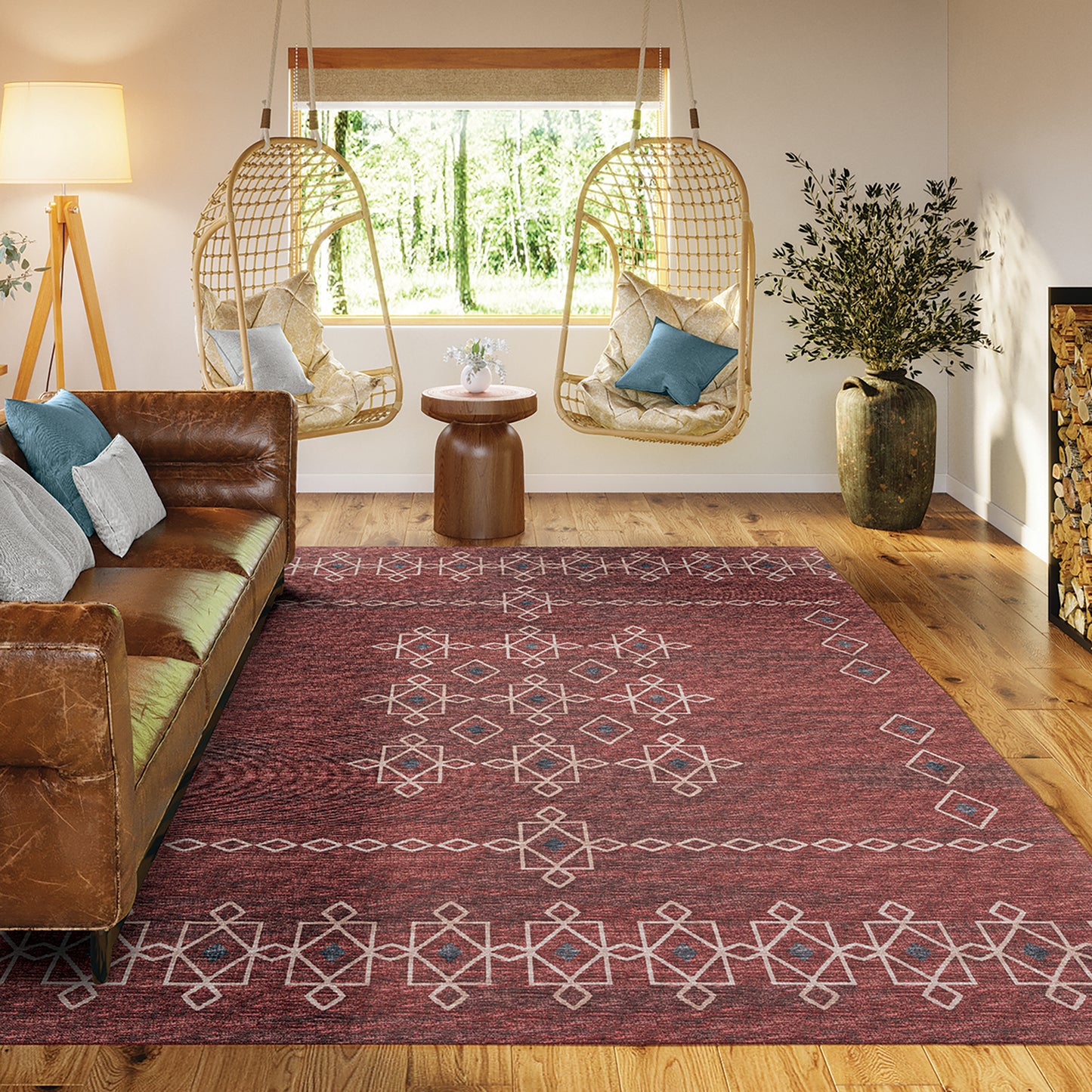 Machine Made Sedona SN3 Paprika - Dalyn Rugs