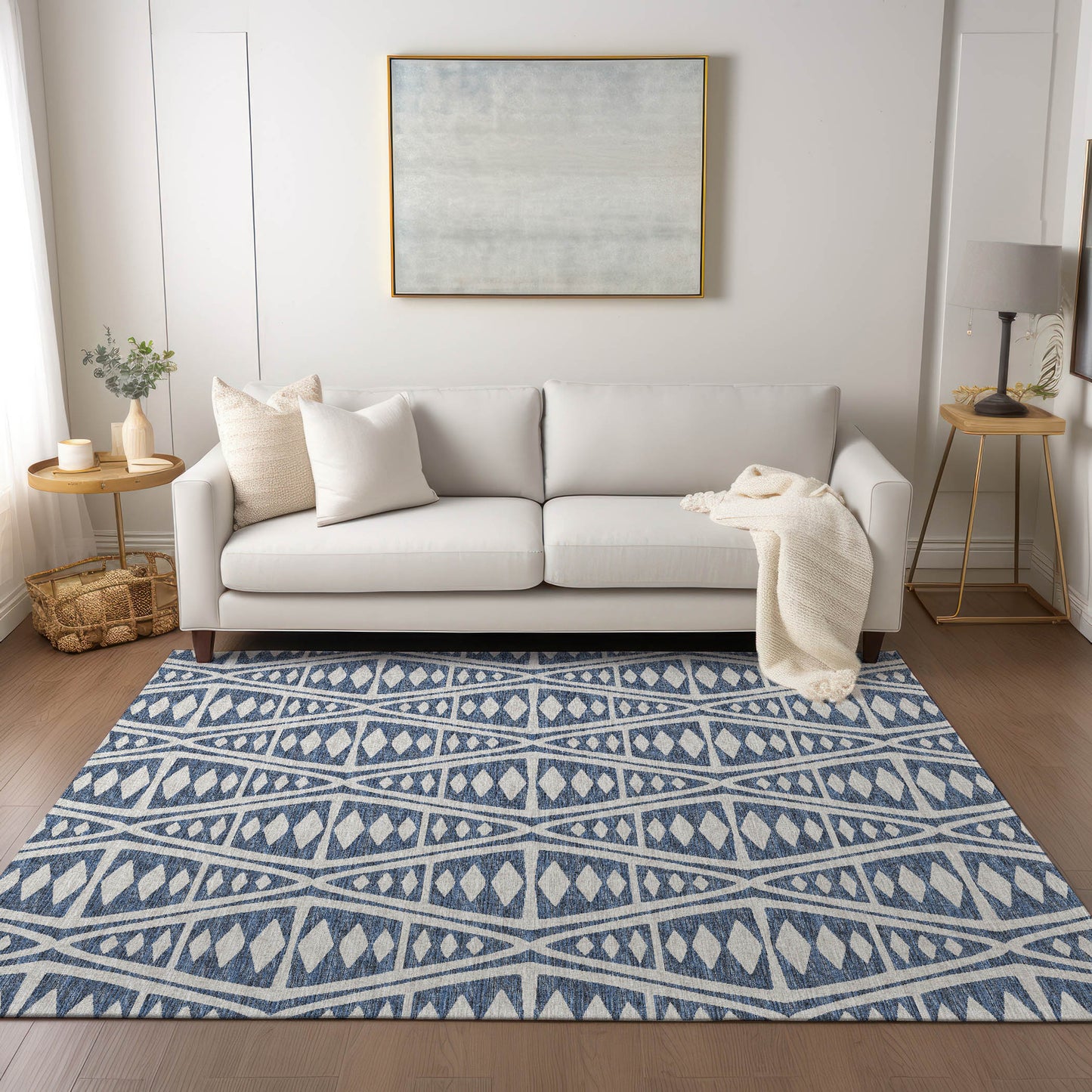 Machine Made Sedona SN6 Indigo - Dalyn Rugs