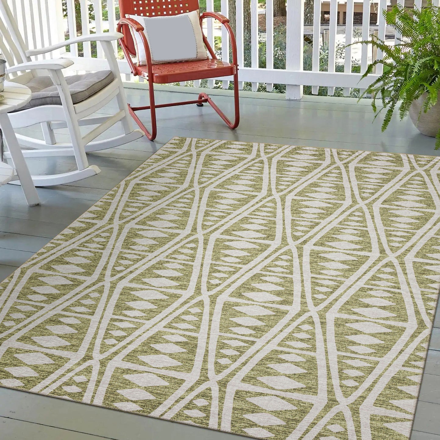 Machine Made Sedona SN6 Moss - Dalyn Rugs