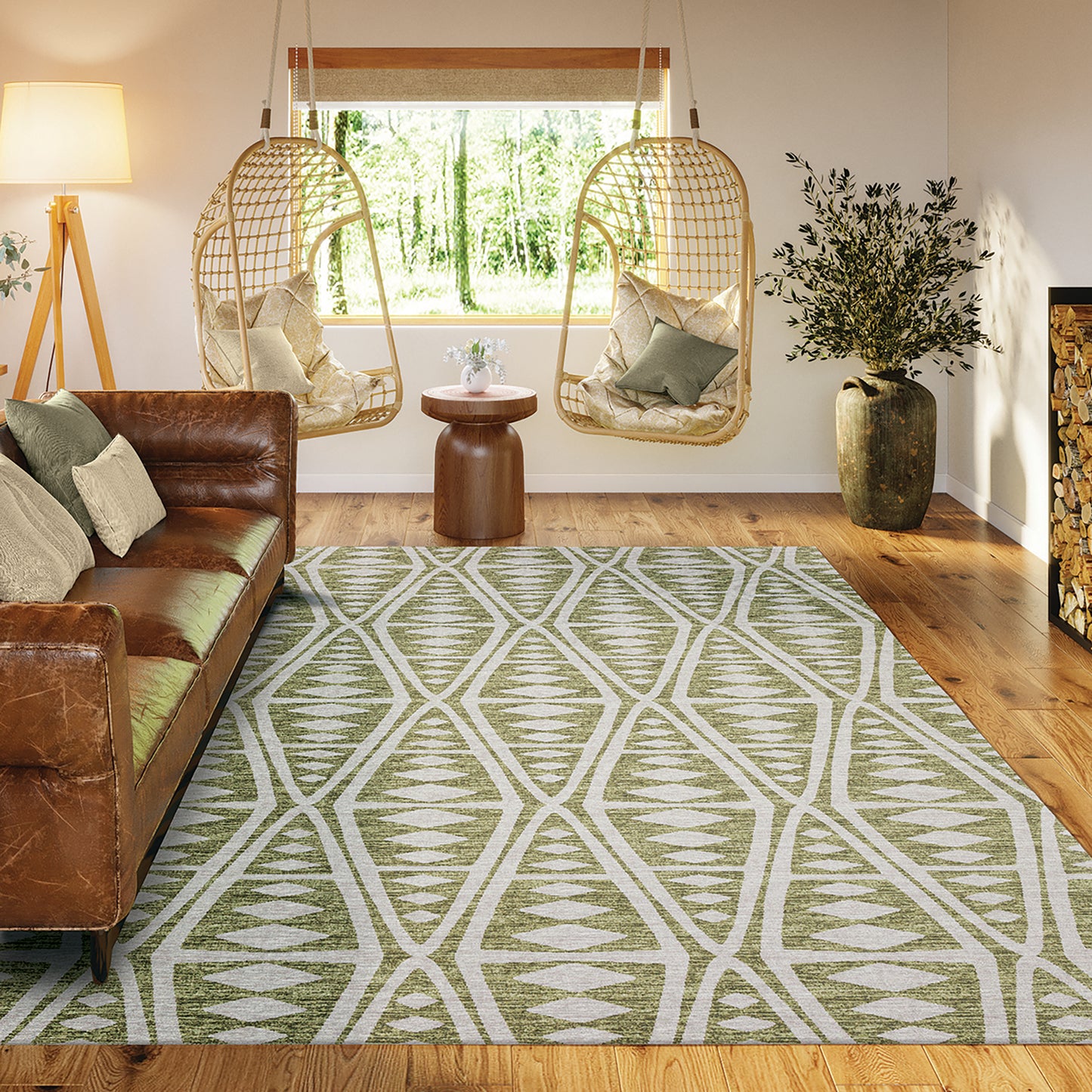Machine Made Sedona SN6 Moss - Dalyn Rugs