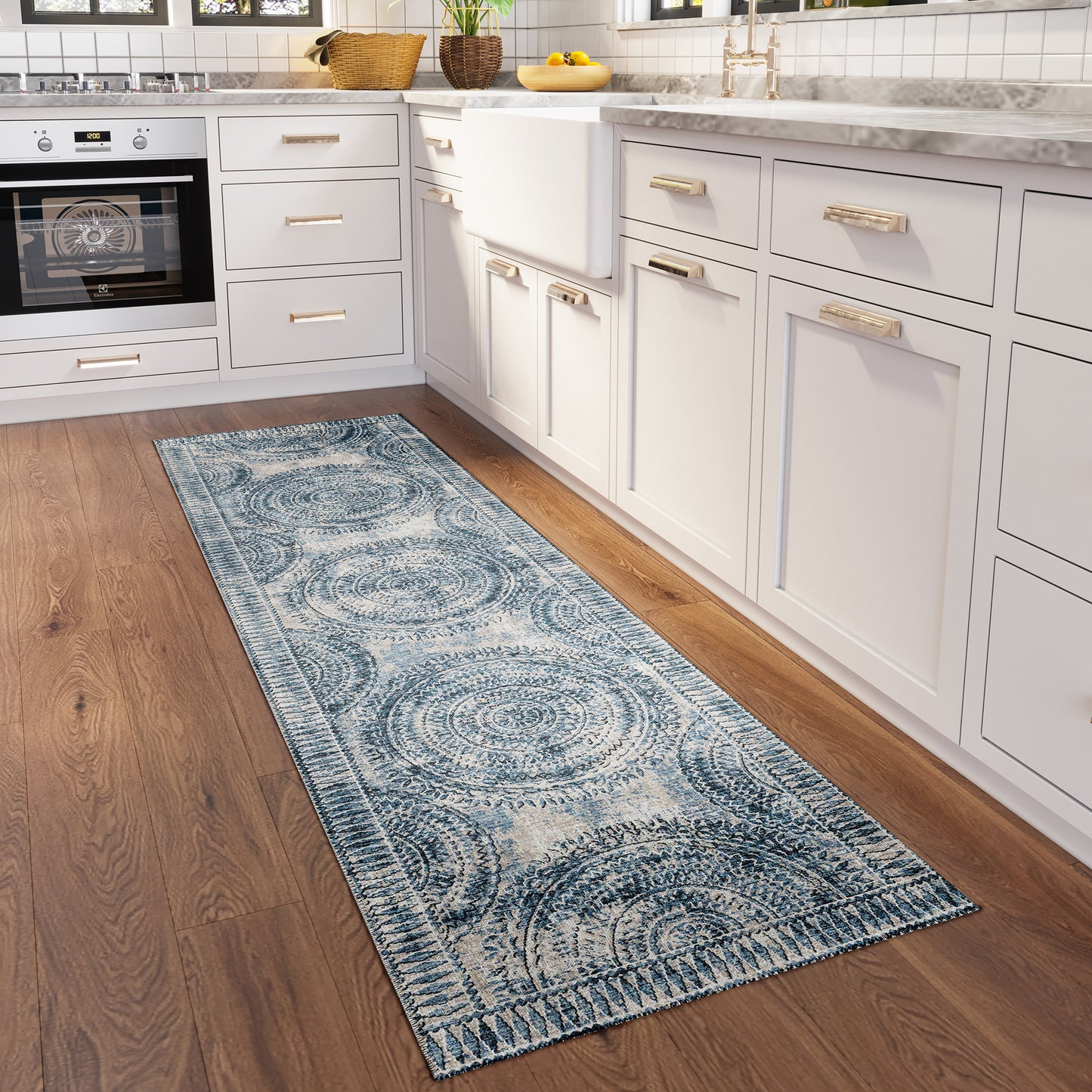 Machine Made Sedona SN7 Indigo - Dalyn Rugs