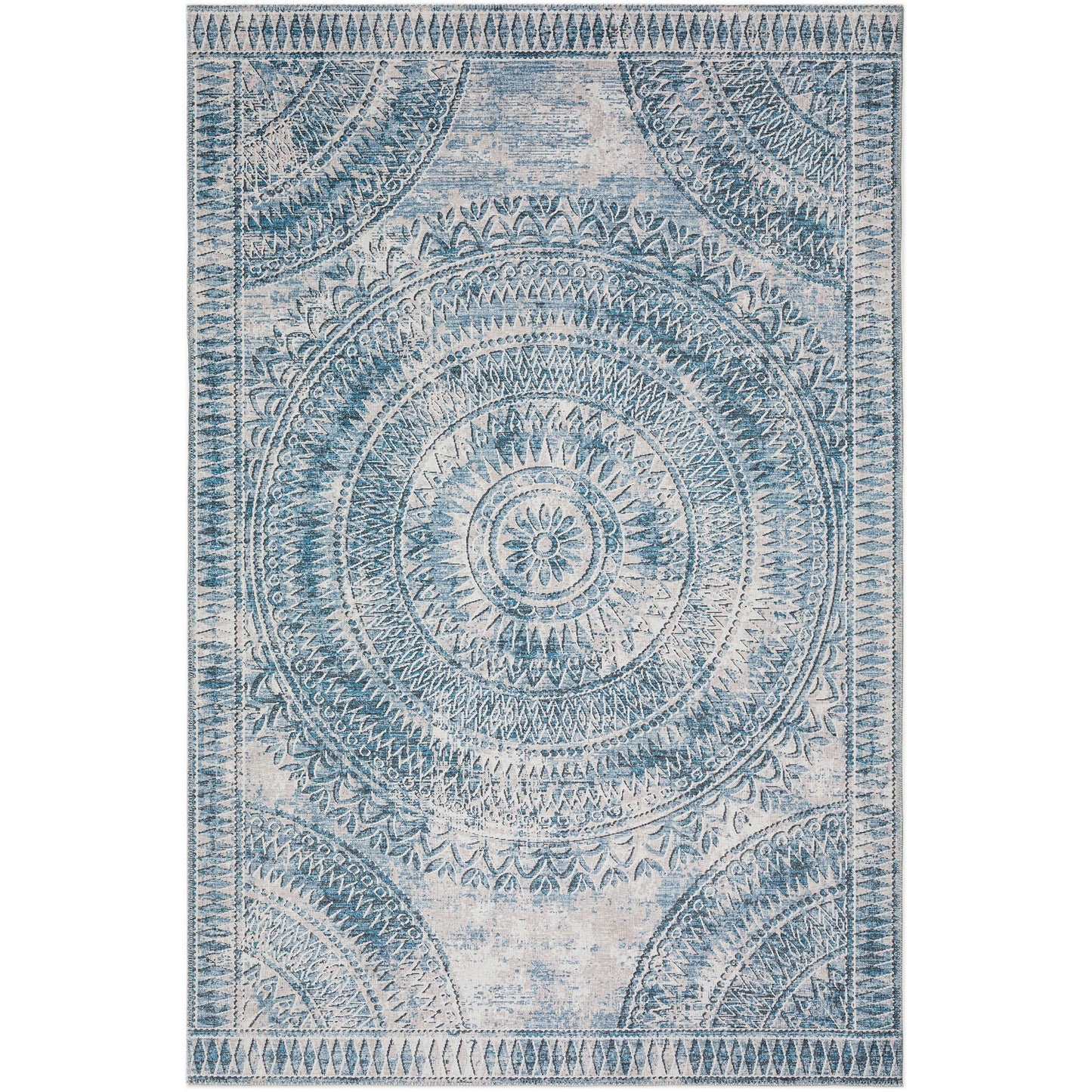 Machine Made Sedona SN7 Indigo - Dalyn Rugs