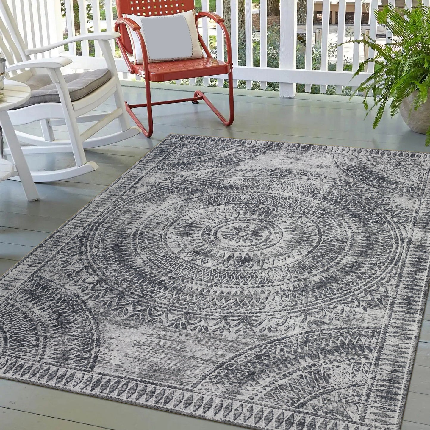 Machine Made Sedona SN7 Pewter - Dalyn Rugs