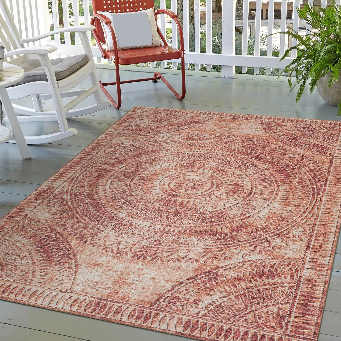 Machine Made Sedona SN7 Spice - Dalyn Rugs