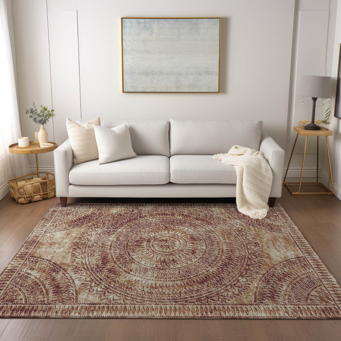 Machine Made Sedona SN7 Spice - Dalyn Rugs