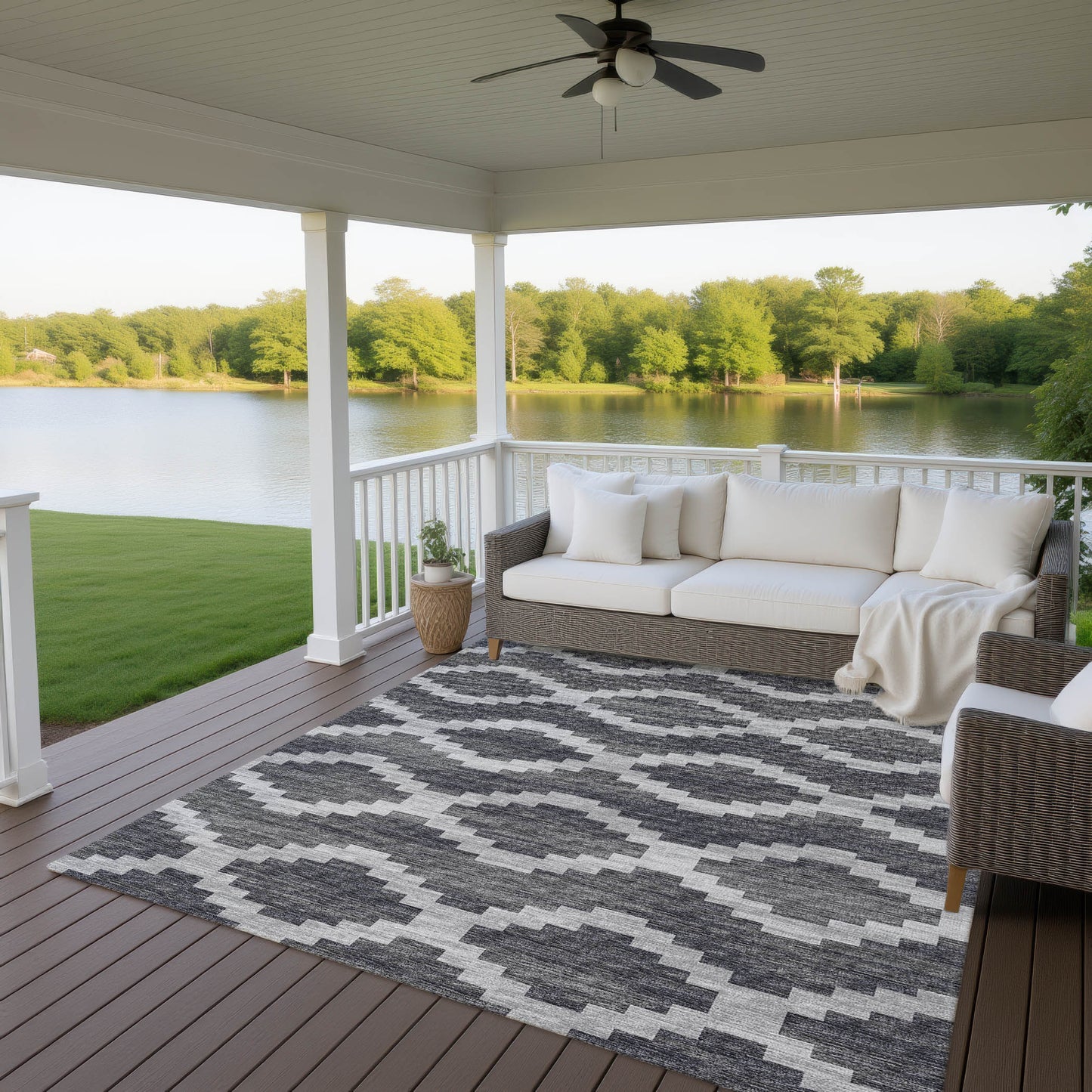 Machine Made Sedona SN9 Midnight - Dalyn Rugs