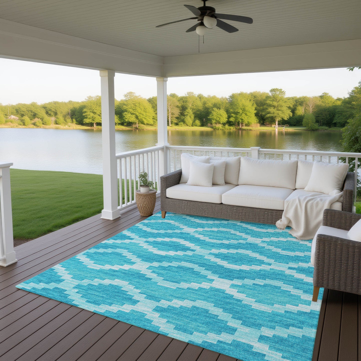 Machine Made Sedona SN9 Poolside - Dalyn Rugs