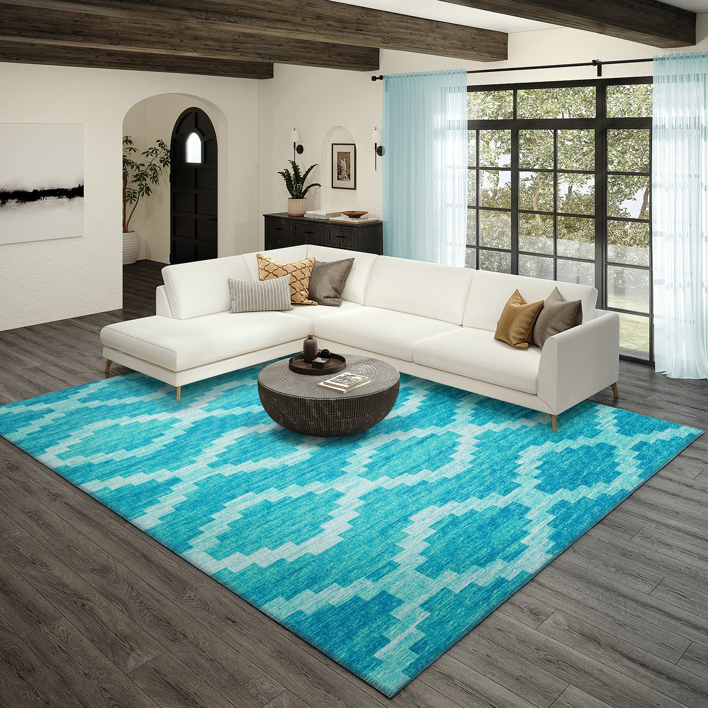 Machine Made Sedona SN9 Poolside - Dalyn Rugs