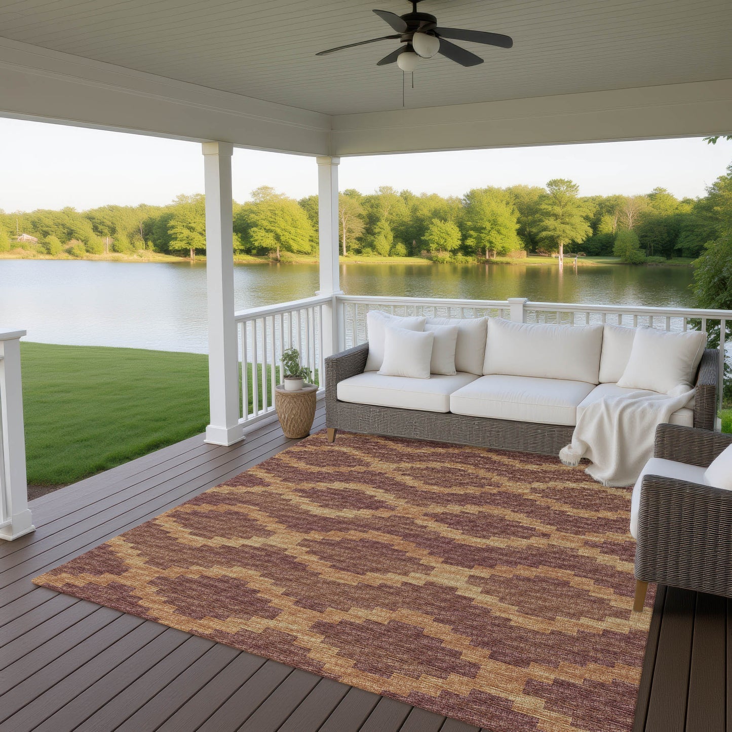 Machine Made Sedona SN9 Spice - Dalyn Rugs