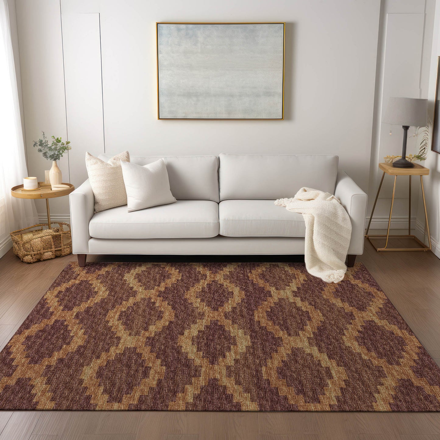 Machine Made Sedona SN9 Spice - Dalyn Rugs