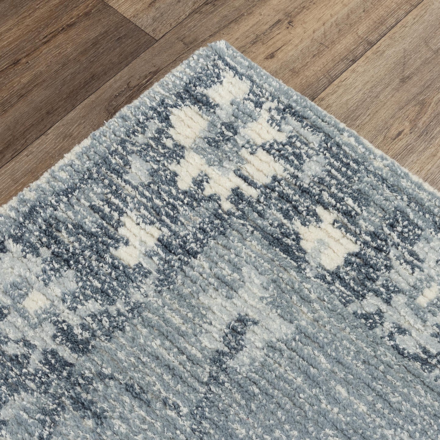 Serena SNA923 Blue Hand-Tufted Rug - Rizzy