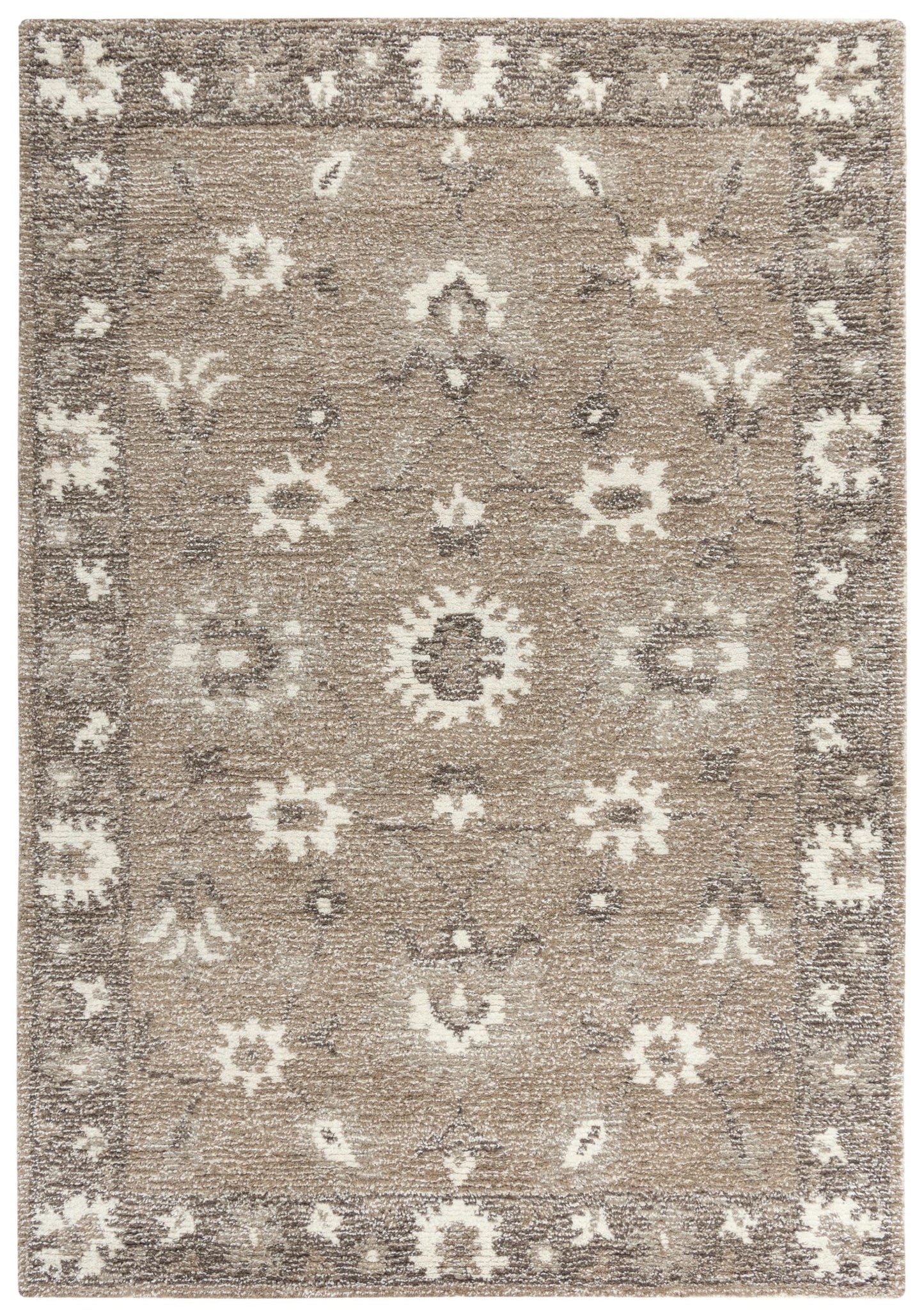 Serena SNA924 Brown Hand-Tufted Rug - Rizzy