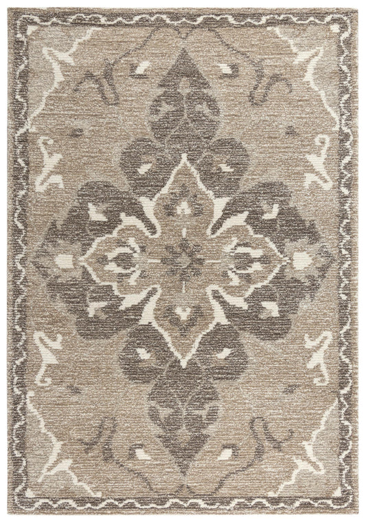 Serena SNA925 Brown Hand-Tufted Rug - Rizzy