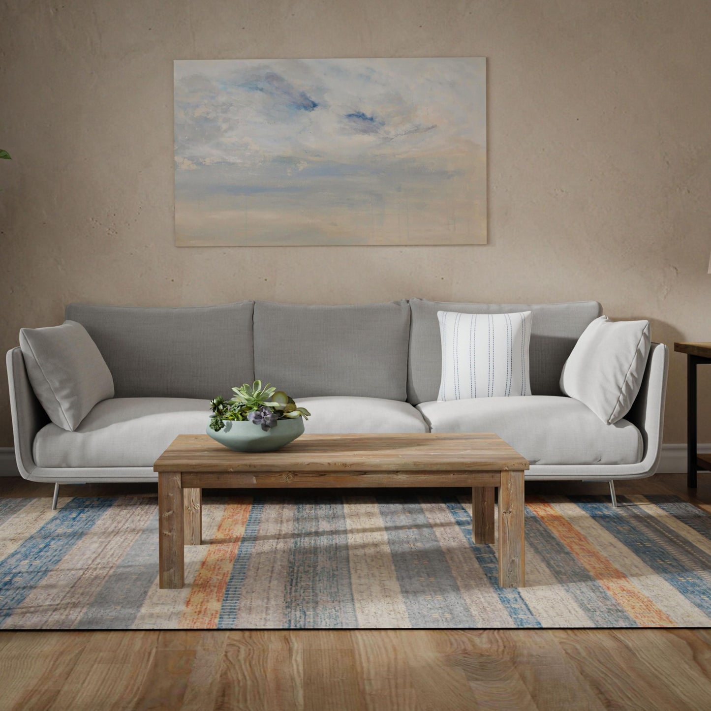 Spectrum SPT212 Gray Hybrid Rug - Rizzy