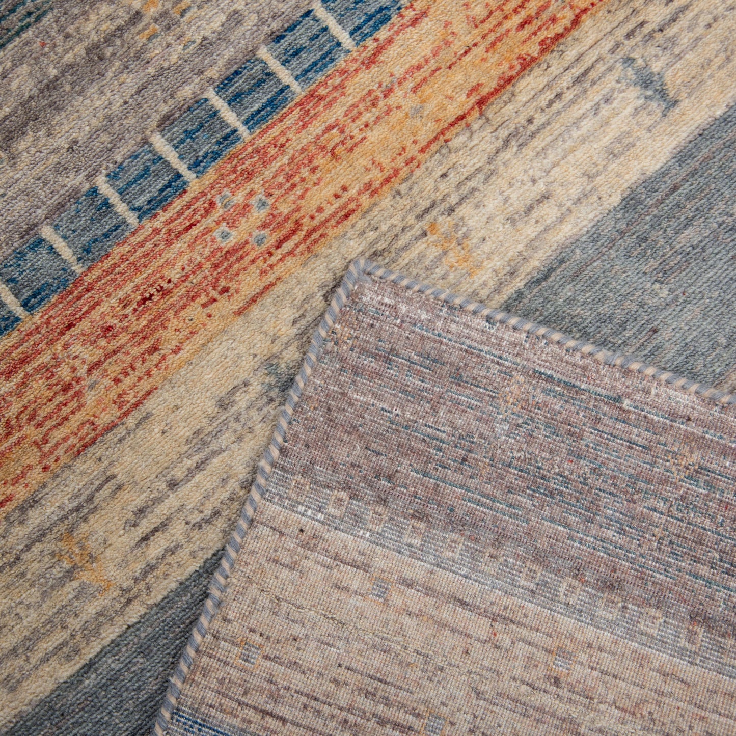 Spectrum SPT212 Gray Hybrid Rug - Rizzy