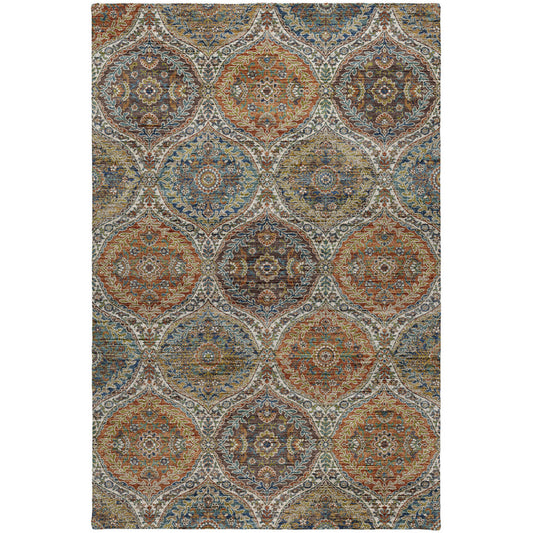 Machine Made Silk Road SR12 Multi - Dalyn Rugs