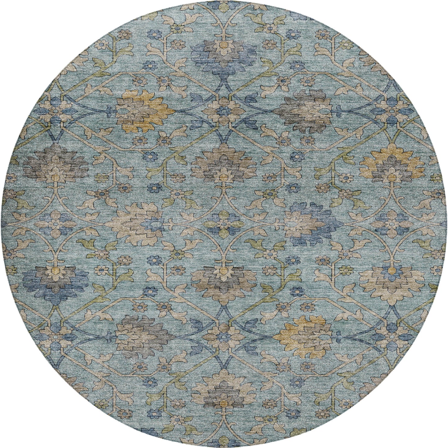 Machine Made Silk Road SR1 Denim - Dalyn Rugs