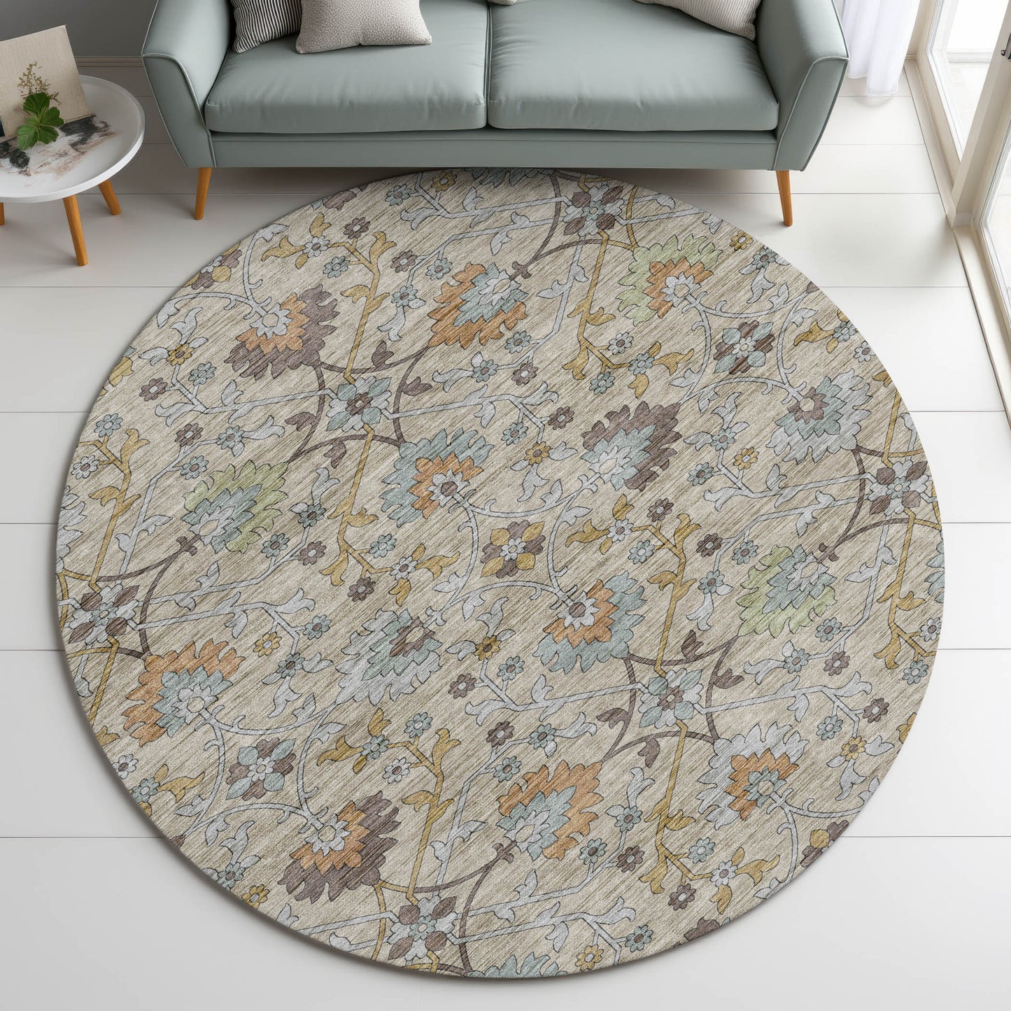 Machine Made Silk Road SR1 Flax - Dalyn Rugs