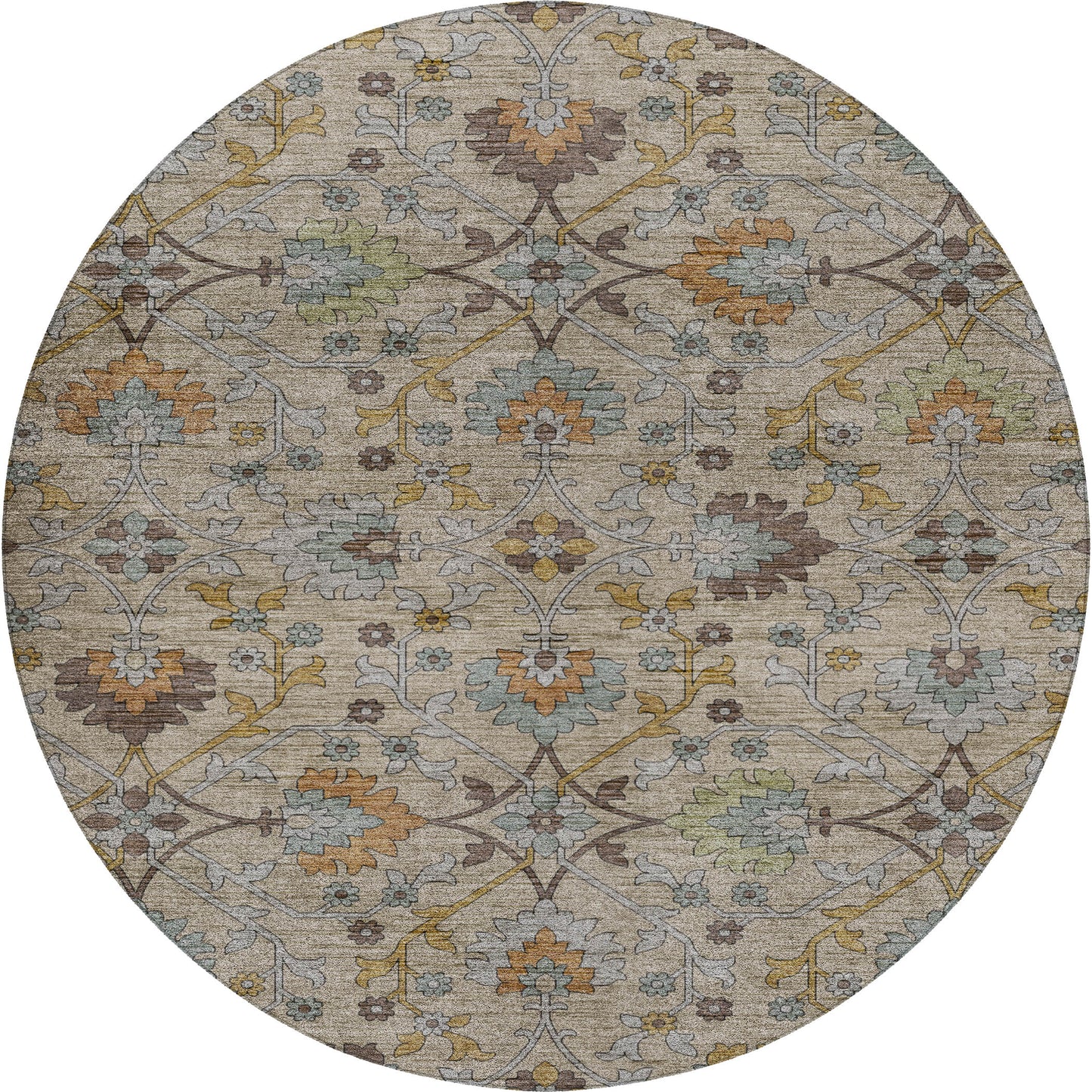 Machine Made Silk Road SR1 Flax - Dalyn Rugs