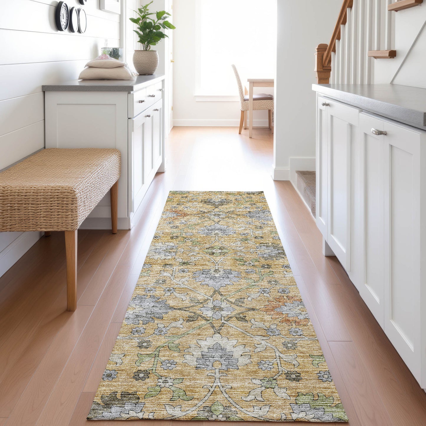 Machine Made Silk Road SR1 Saffron - Dalyn Rugs