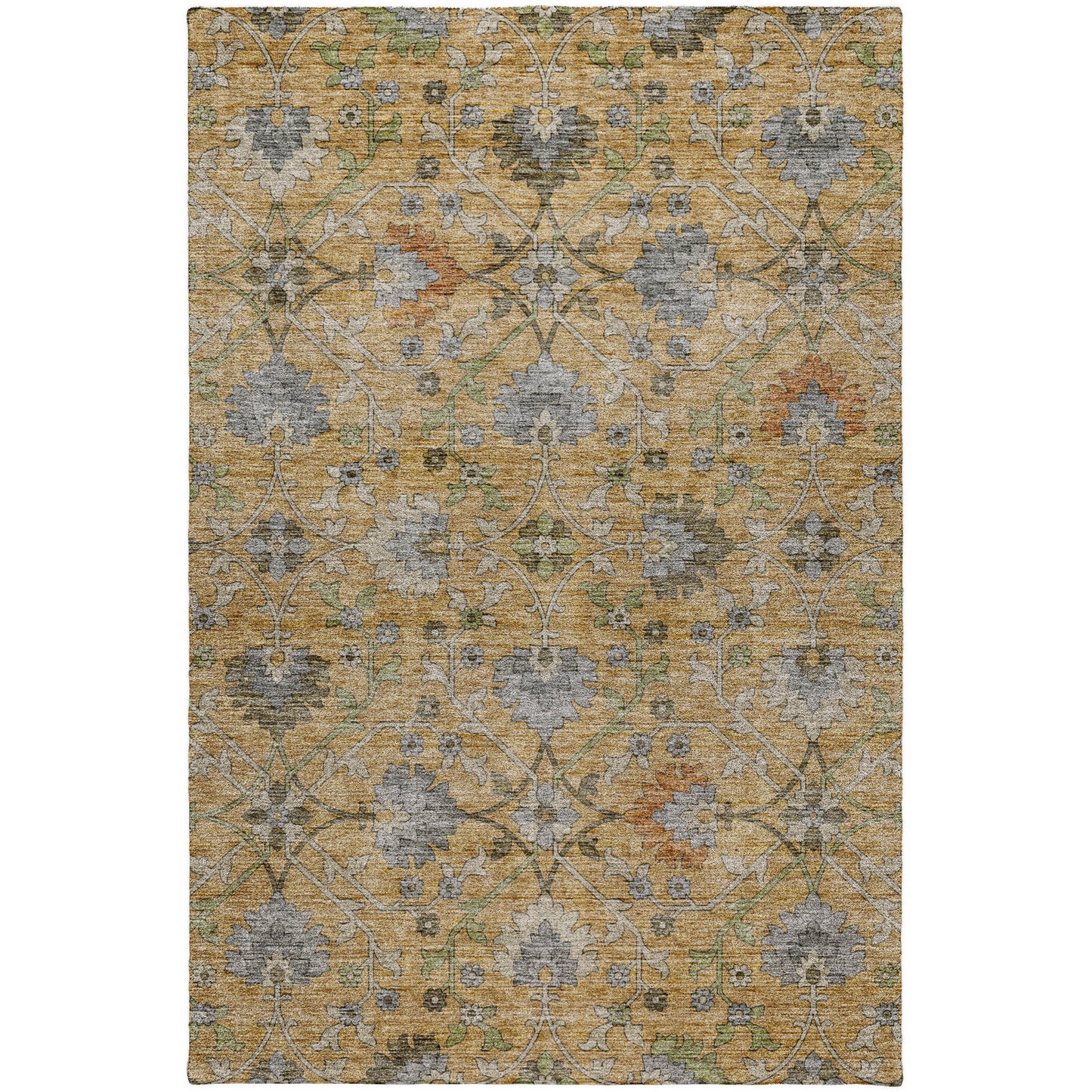 Machine Made Silk Road SR1 Saffron - Dalyn Rugs