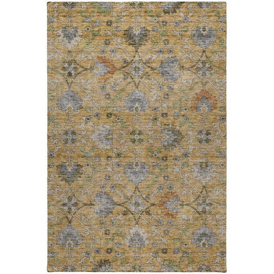 Machine Made Silk Road SR1 Saffron - Dalyn Rugs