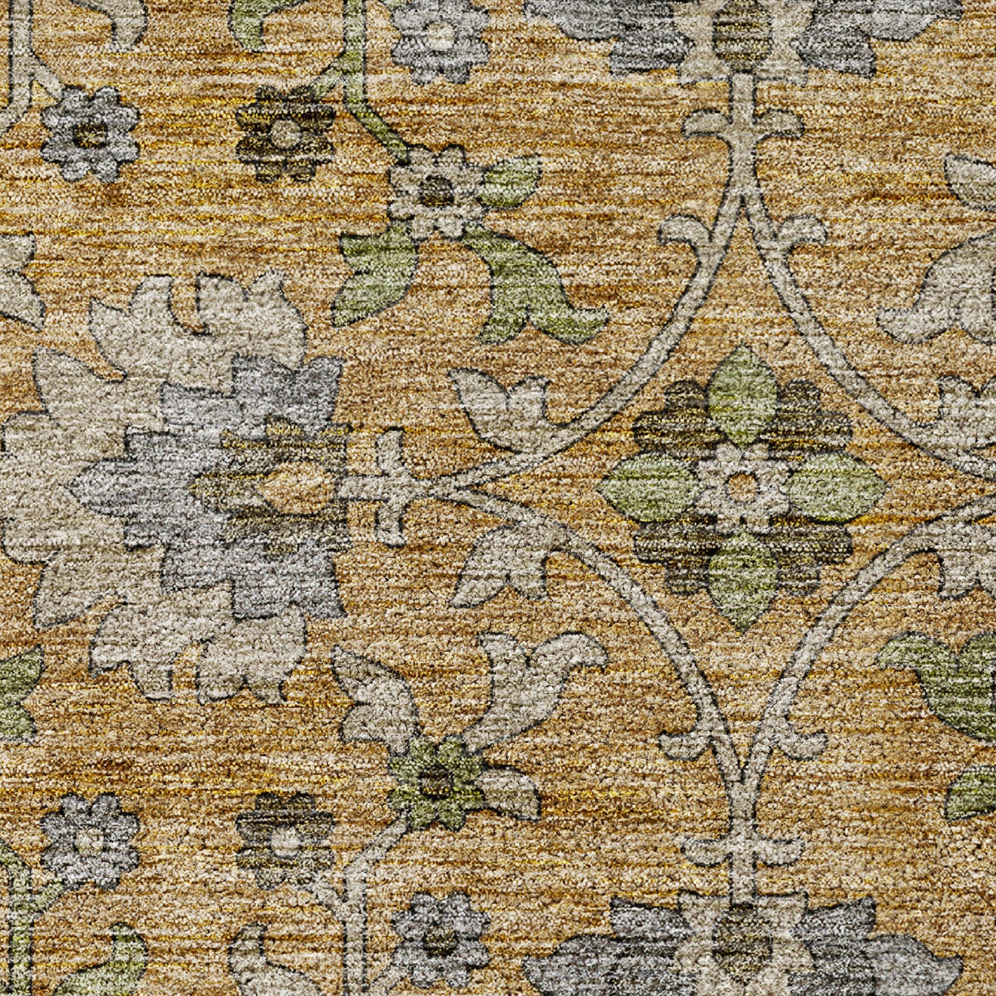 Machine Made Silk Road SR1 Saffron - Dalyn Rugs